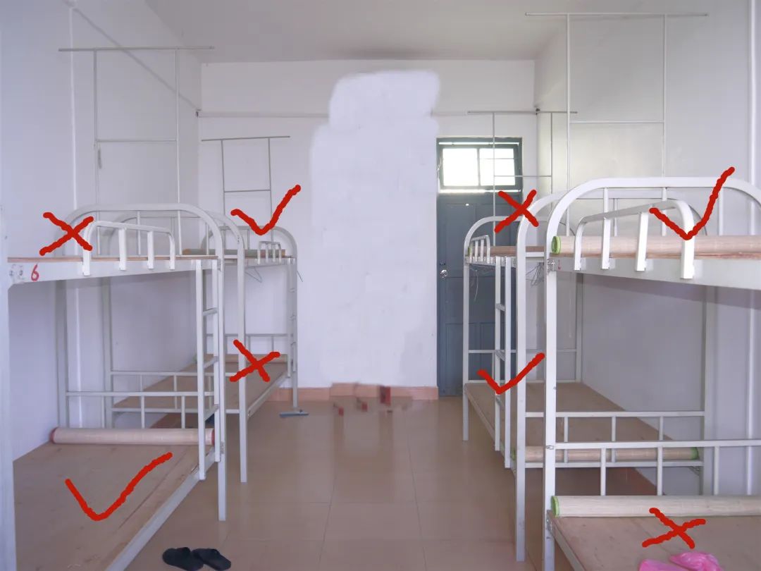烟台毕业年级提前开学后,住宿人数减半,人均3㎡