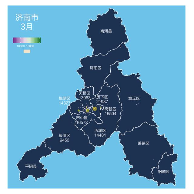 3月城市房价地图出炉!济南市二手房均价15963元