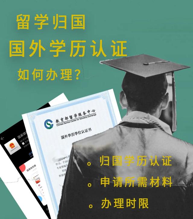 留学生必看2:教育部留服《学历学位认证》办理流程