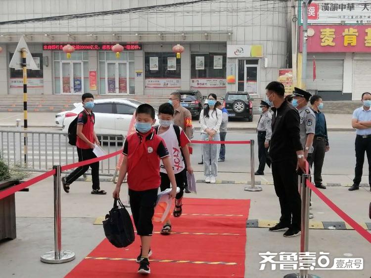 临沂双月湖小学迎来复学时刻
