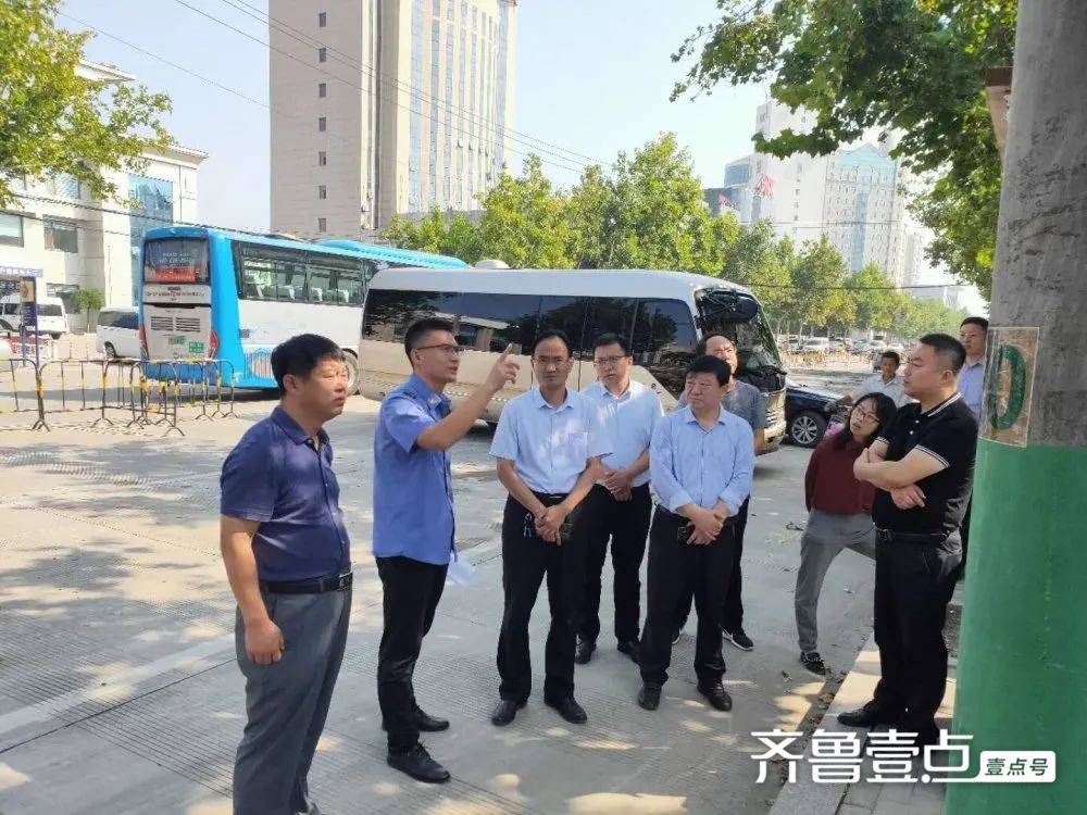 9月27日上午,博兴县副县长张磊,县综合行政执法局党组书记,局长刘学刚