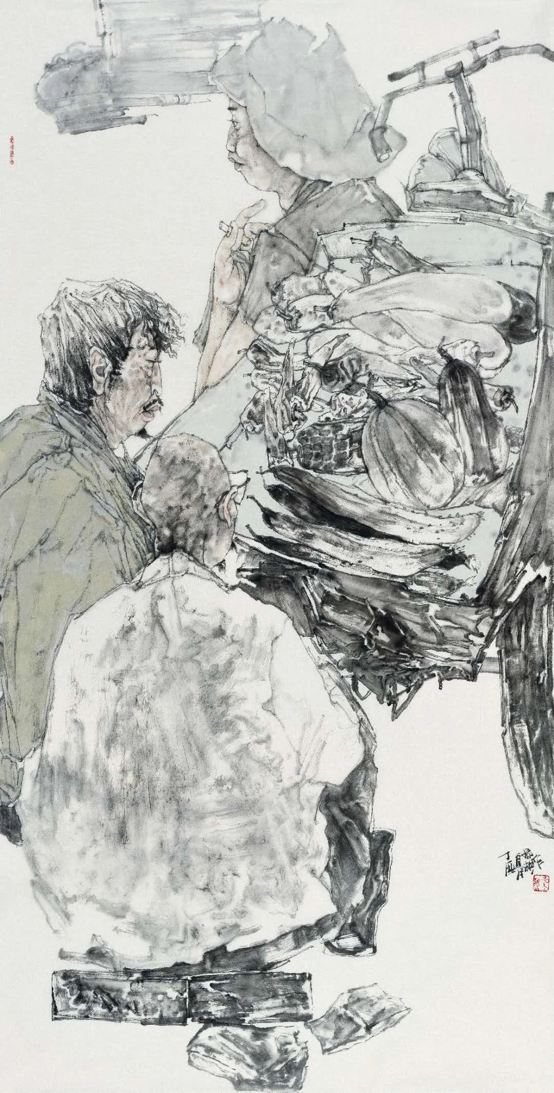 "孔维克中国人物画主题性创作高研班师生作品展"在