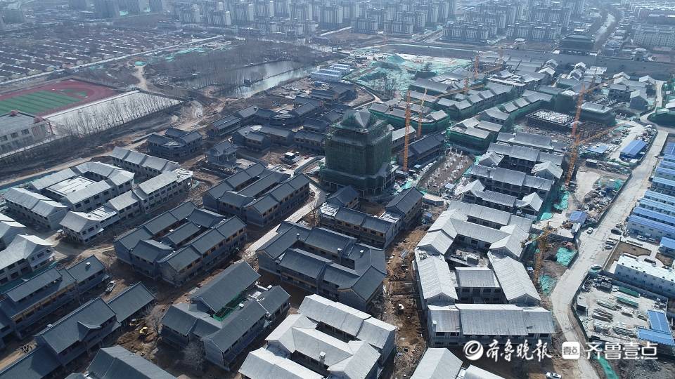 莒国古城借鉴30多座有代表性的古城,按照"文旅商"融合的理念规划设计