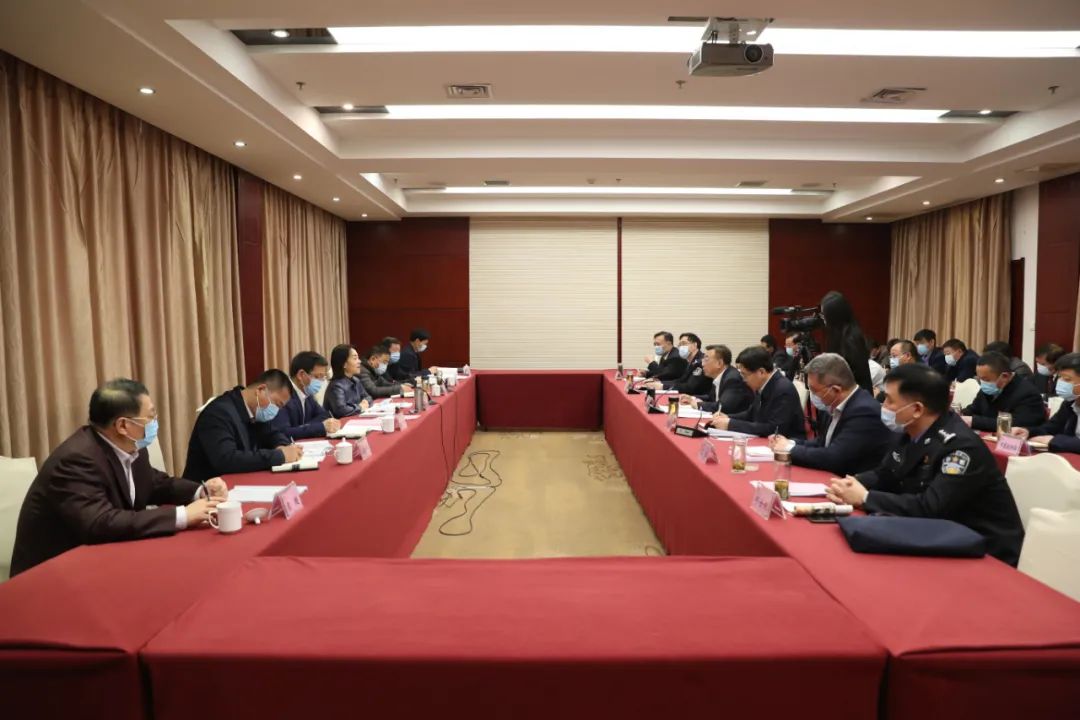 省政法队伍教育整顿第九指导组肥城见面会召开