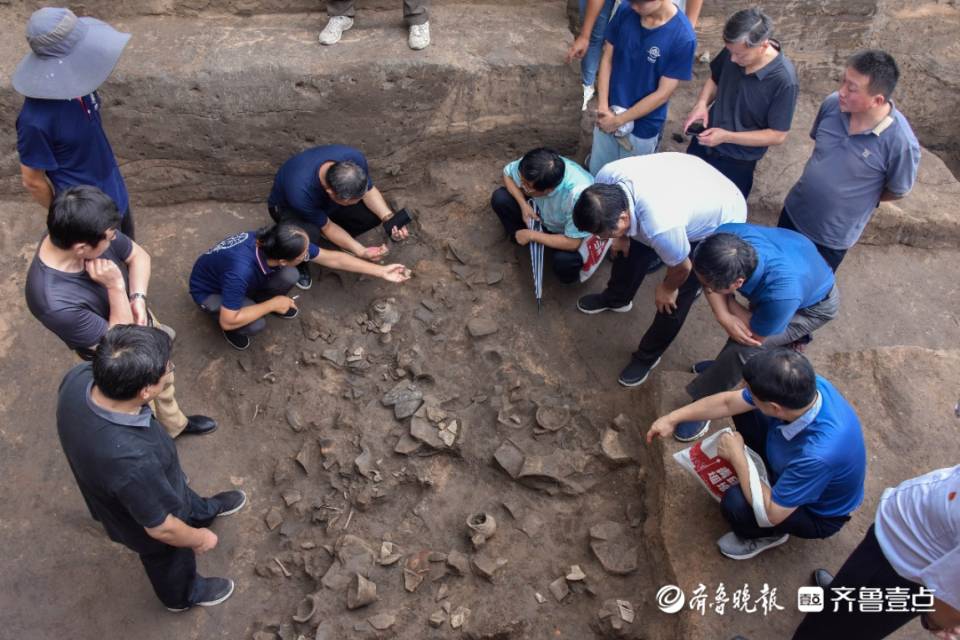 青邱堌堆遗址2021年度考古成果现场论证会在菏泽召开