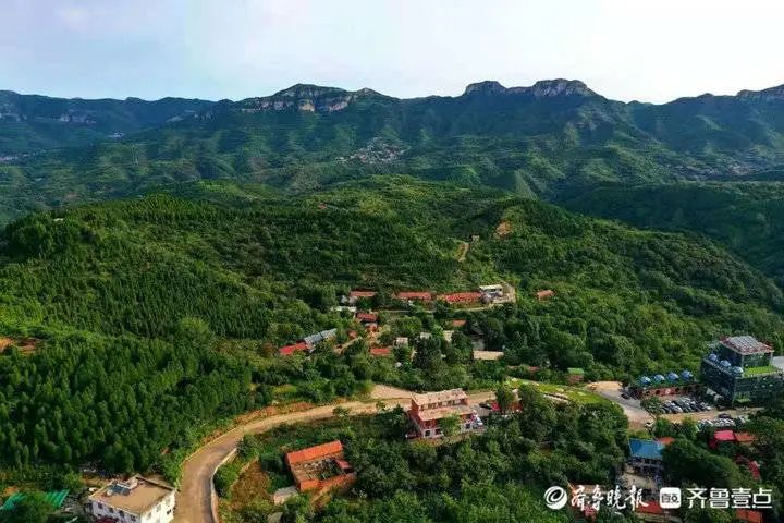 来看诗画南山航拍济南南部山区秀美风光这是泰安后花园吗