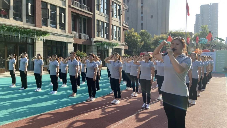 师德培训幼师演讲历下区保利华庭幼儿园这样庆祝教师节