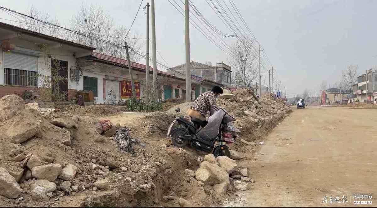 帮办回访s319嘉祥黄垓段道路施工进度慢预计明年元旦通车