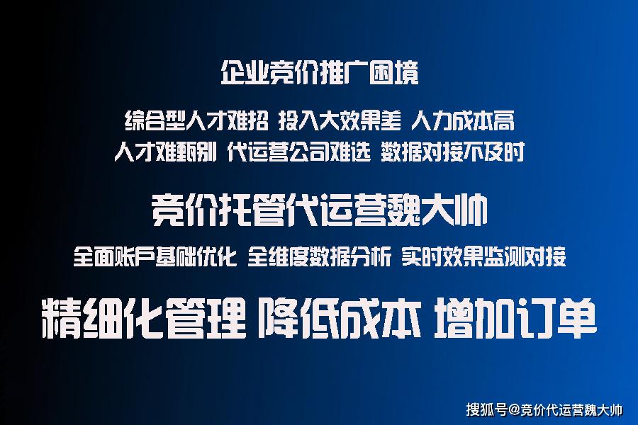 竞价推广托管公司 www.qlwb.com.cn