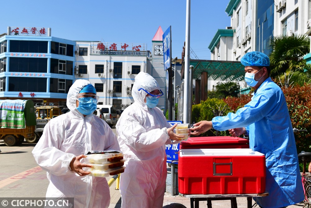 河南夏邑:抗击疫情"餐"战到底