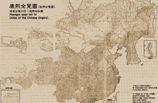 17世纪:揭开人类测绘珠峰的历史 1718年,一幅与众不同的巨型地图平铺