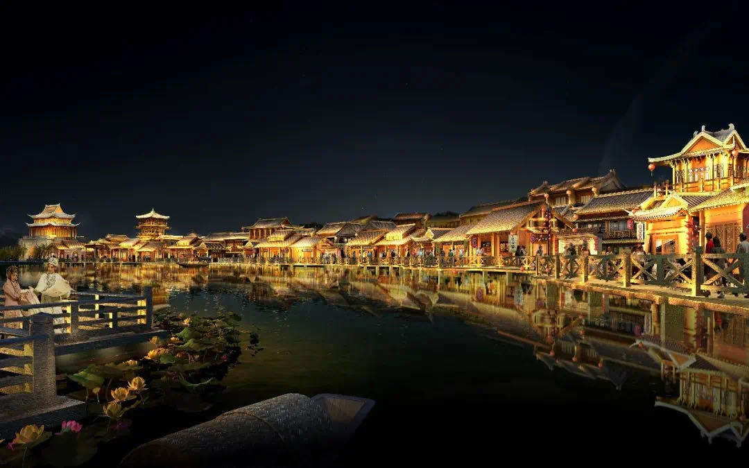 彩虹小镇成亮点 沂水夜间文旅经济持续升温