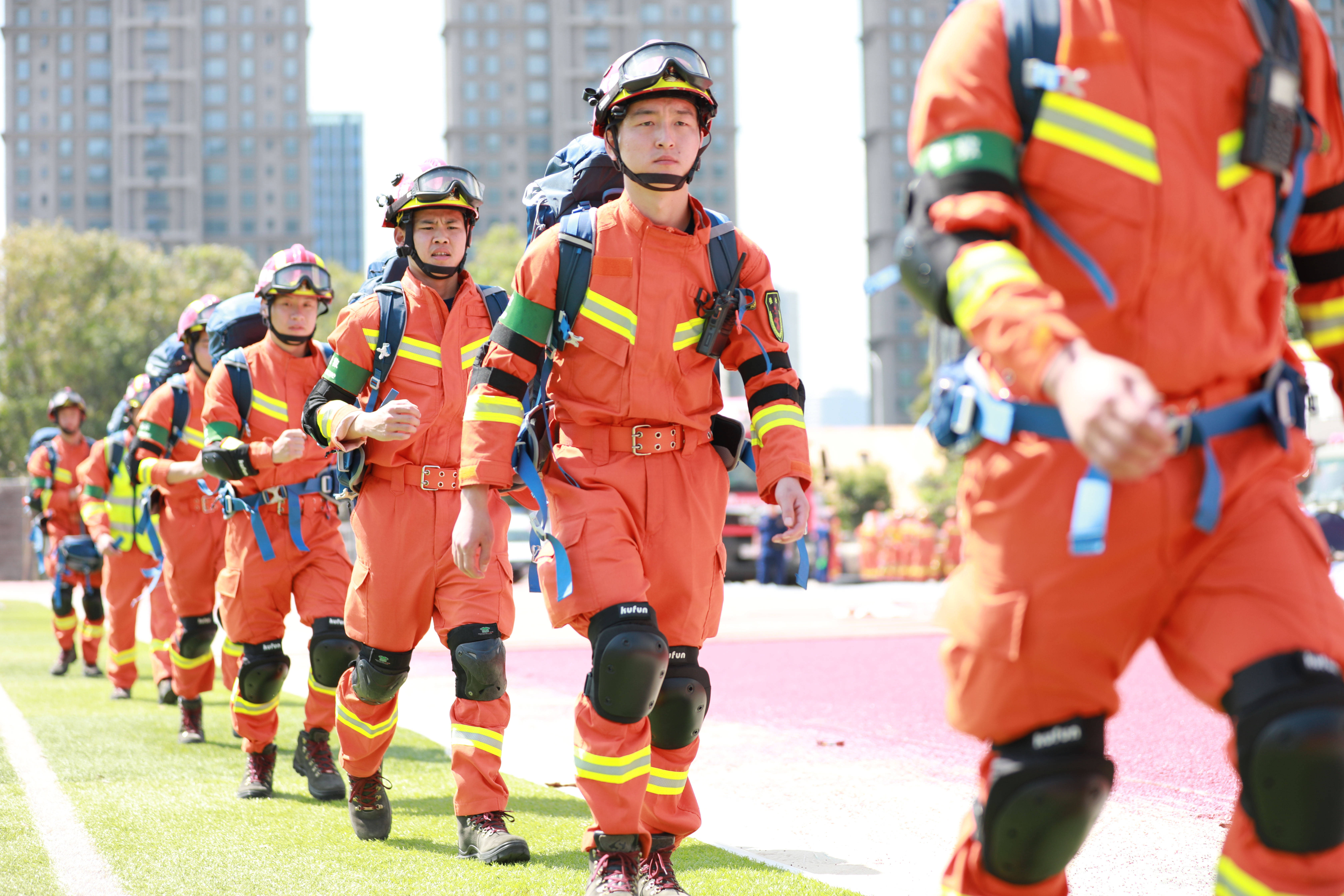 福建厦门举行地震灾害应急救援演练