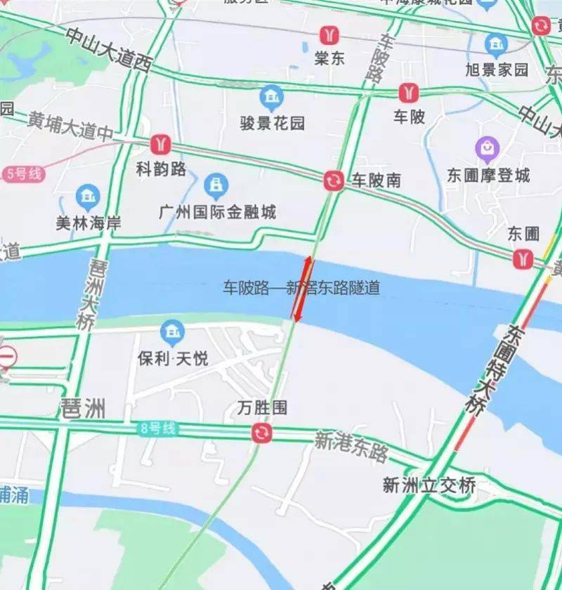 广州这条珠江隧道或年底通车