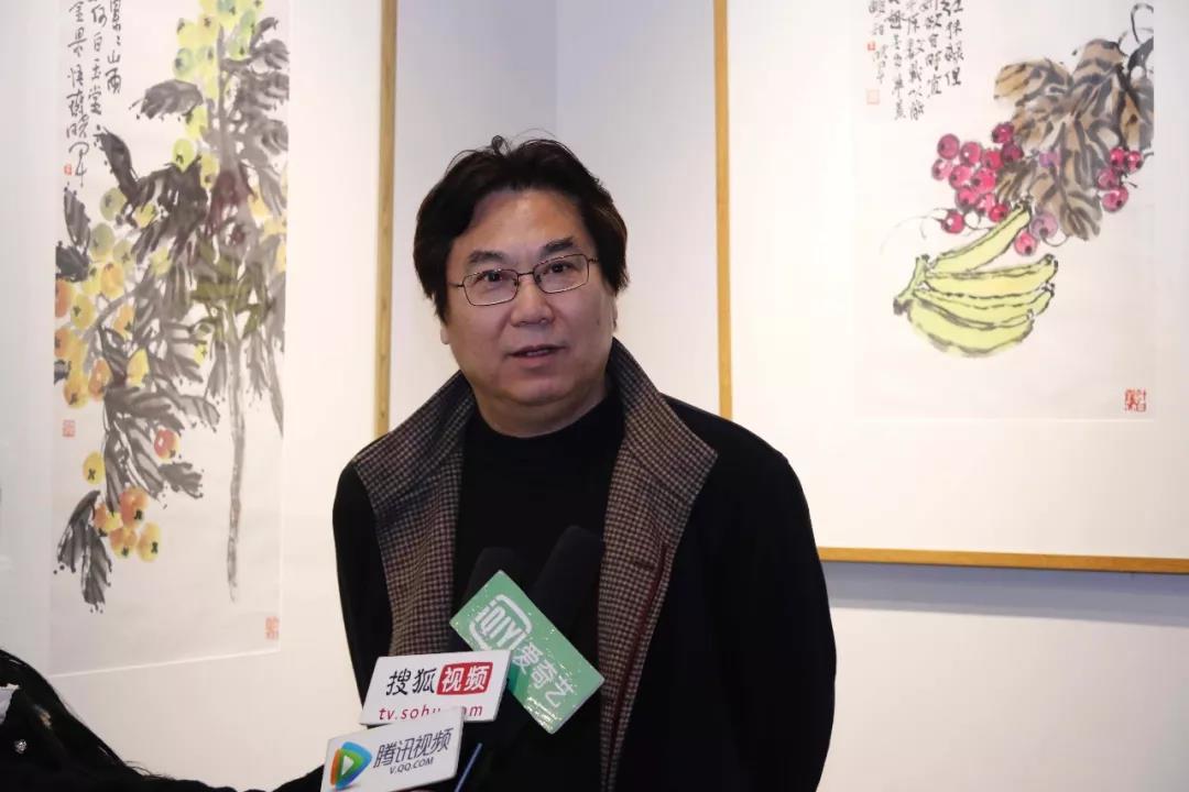 热点心花2019李晓军中国画作品展在京举办