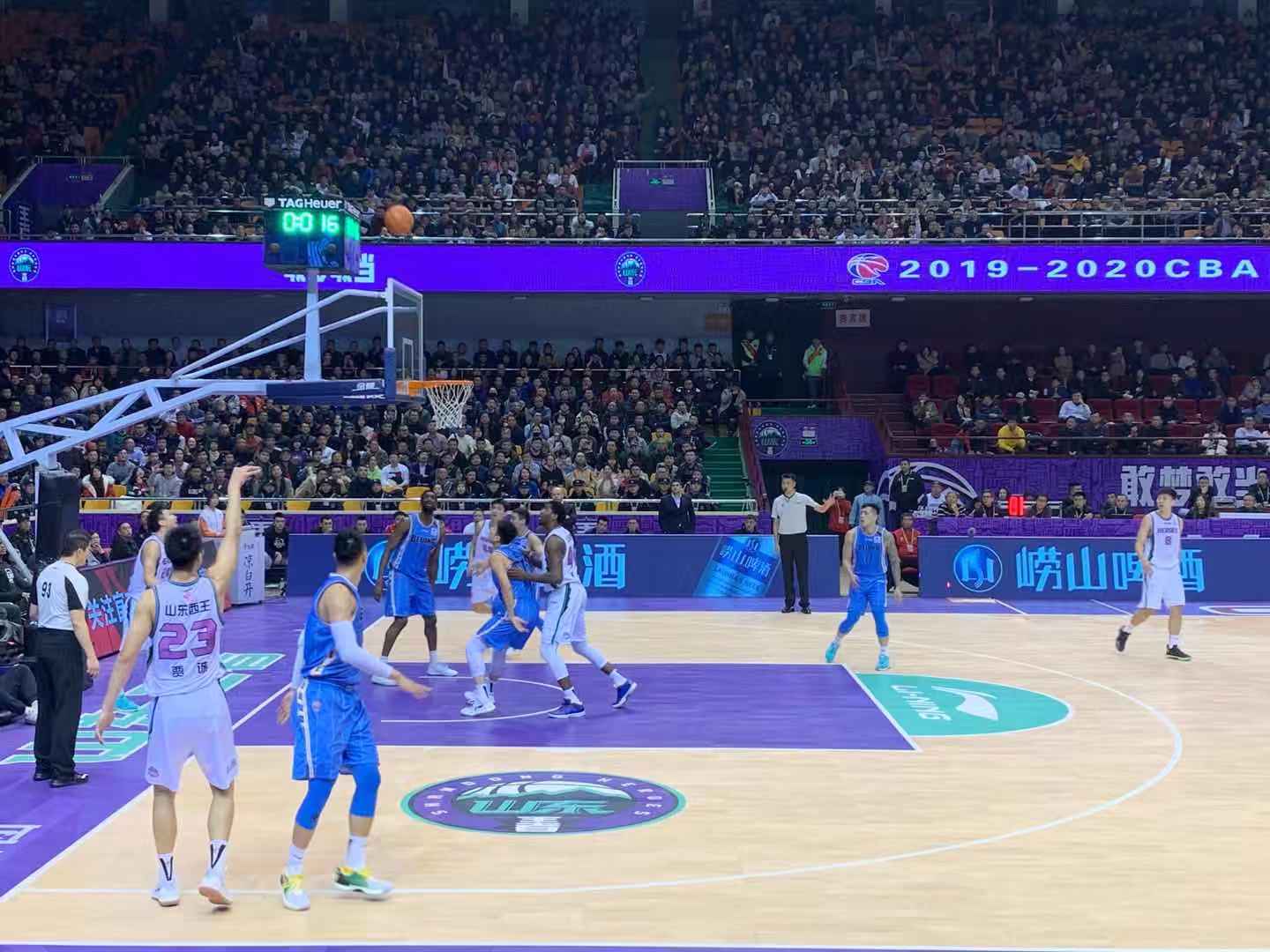 山东西王男篮主场112-75大胜北京首钢