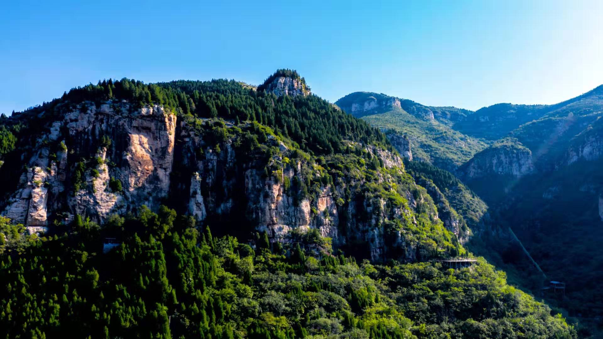 山青青水迢迢济南南部山区风光无限好