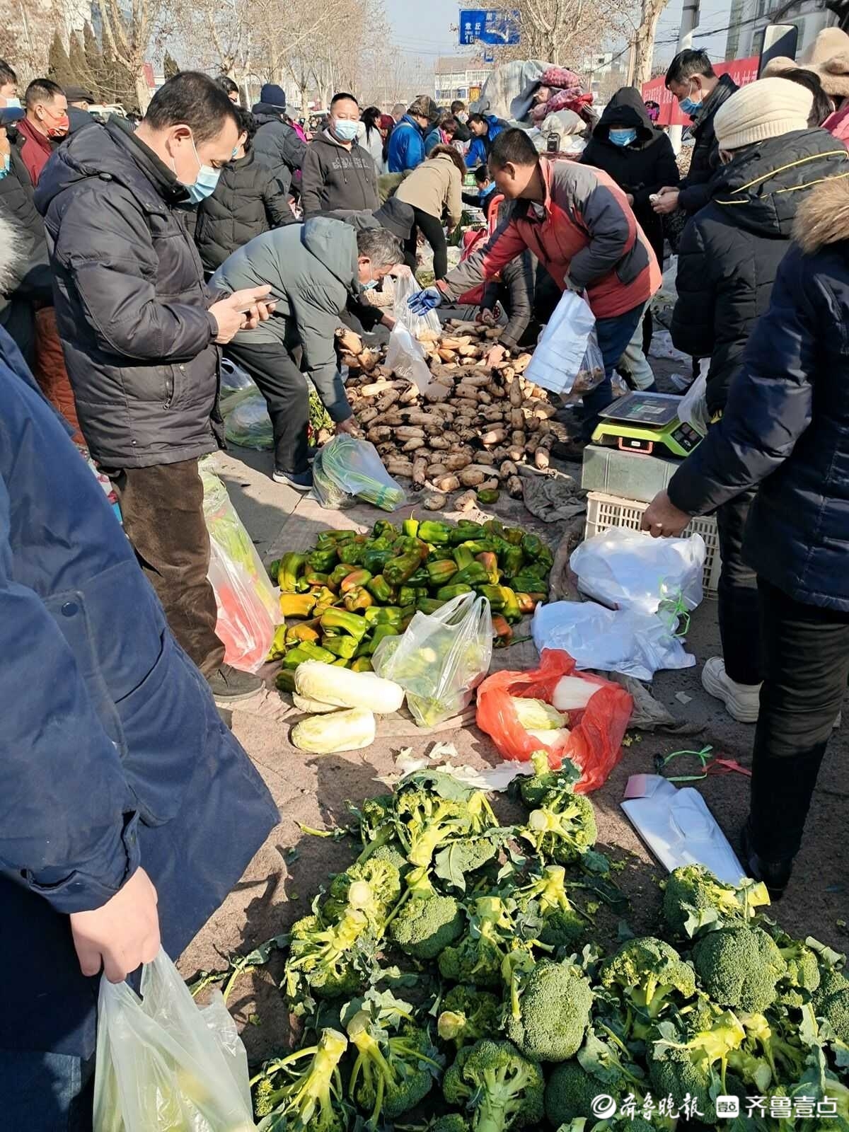 超级大年集真热闹淄博王村集啥年货都有