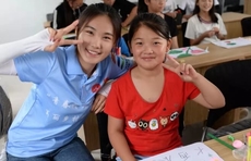 山东女子学院大学生志愿服务队走进乡村