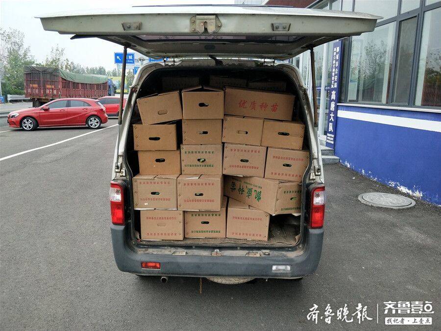 为省运费面包车当货车,男子被高速交警查处