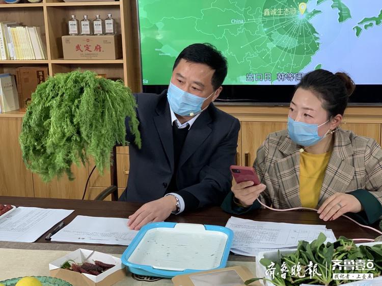 惠民县麻店镇党委书记丁安玉:菠菜搭上直播快车销往香港