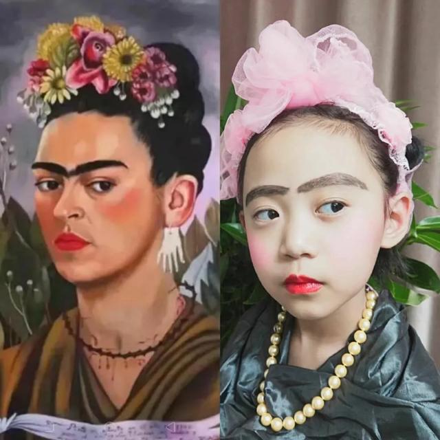 "00后"的美术课!看烟台这些小学生cos世界名画!