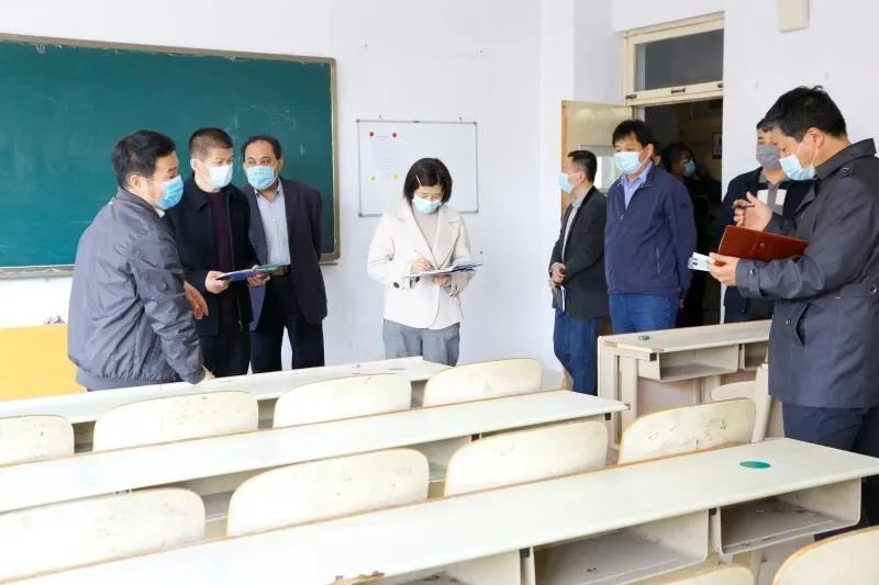 为开学做准备!直击德州学院开学情况校内核验现场