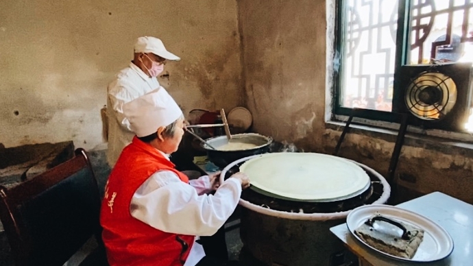 壹直播|村干部带货！去领略泰山区北王庄村传统工艺下的煎饼文化