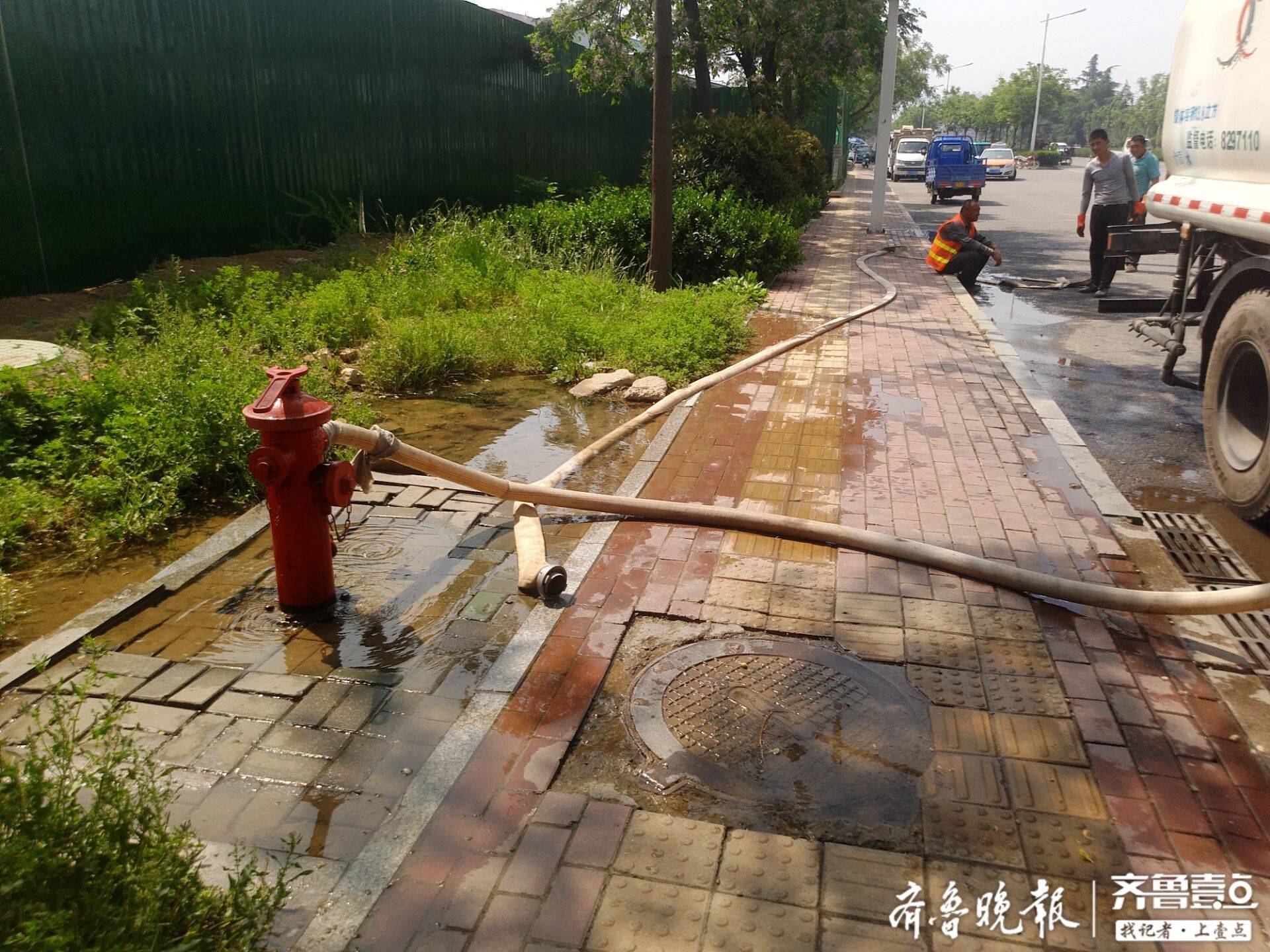 泰安工地干活从消防栓里抽水自来水公司会进行调查