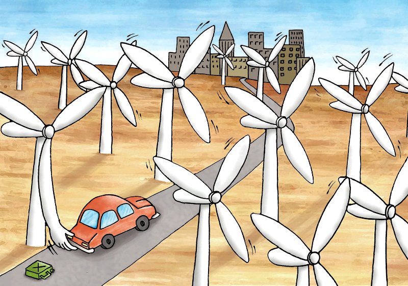 低碳科技漫画图片