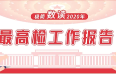 极简数读！2020最高检工作报告纯干货