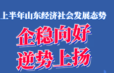 山东经济半年报|V字反弹！经济社会发展态势企稳向好、逆势上扬