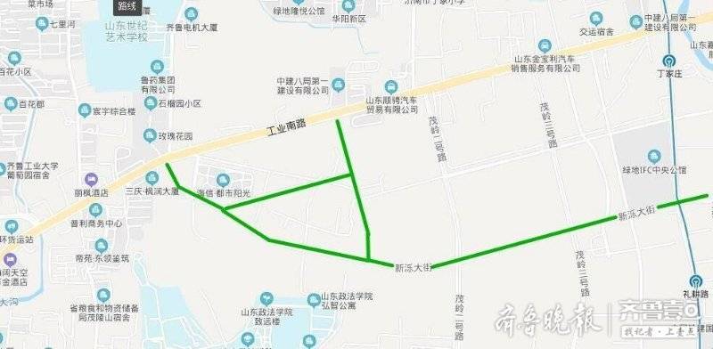 大众报业·齐鲁壹点|西接二环东路，东通凤凰路，中央商务区首条东西贯通的市政路来了