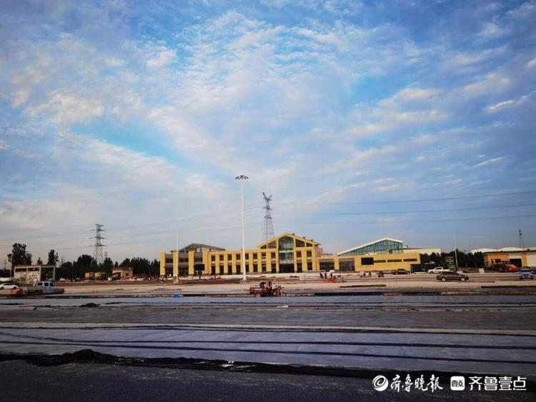 多图抢先看！济泰高速唯一服务区正在施工中