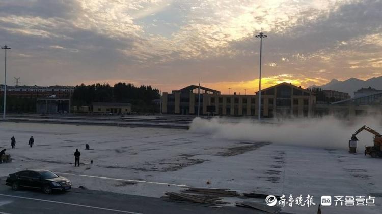 多图抢先看！济泰高速唯一服务区正在施工中
