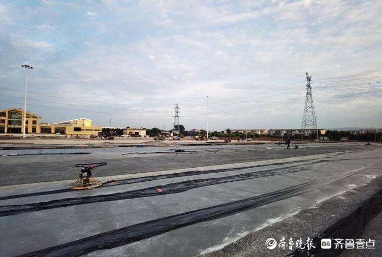 多图抢先看！济泰高速唯一服务区正在施工中
