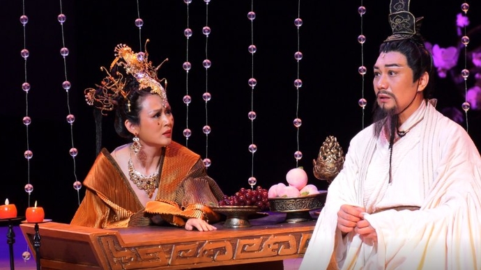 果然视频|话剧《孔子》南子扮演者杨娜：芳华盛放的背后