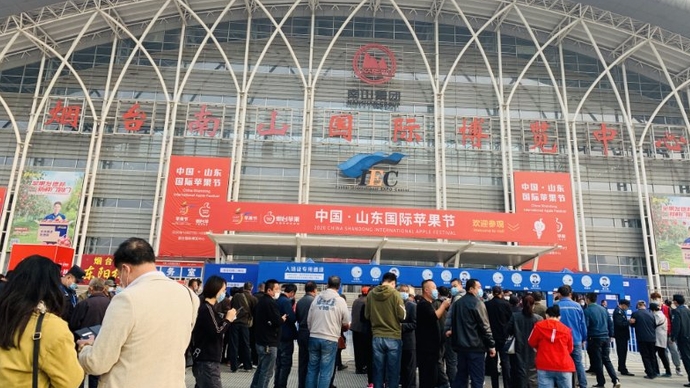 壹直播｜2020年中国·山东国际苹果节开幕啦！记者现场探访