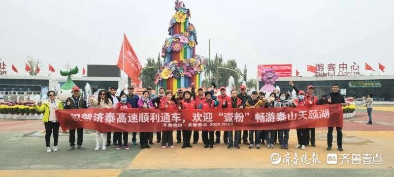 金秋十月，百花争艳！齐鲁“壹粉”畅游泰山花海