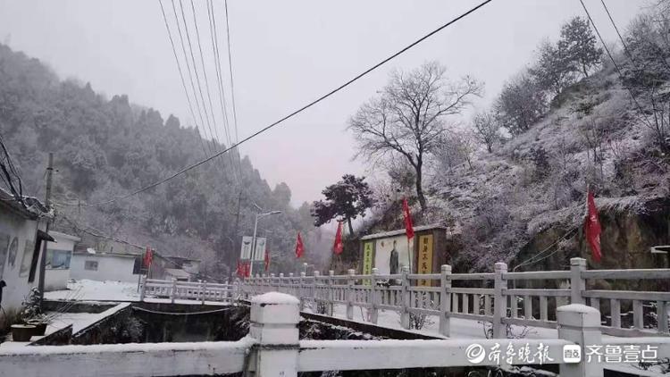 济南初雪如约而至！快来查收南部山区雪景图