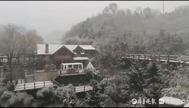 济南初雪如约而至！快来查收南部山区雪景图