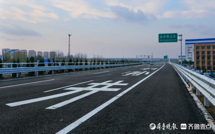 情报站|济南大东环今日通车，壹粉拍下沿途景色，美到令人窒息！