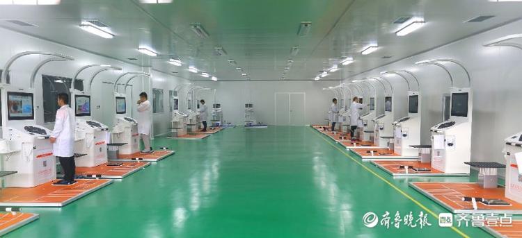 泰山体育产业集团智能体测一体机生产车间无独有偶.