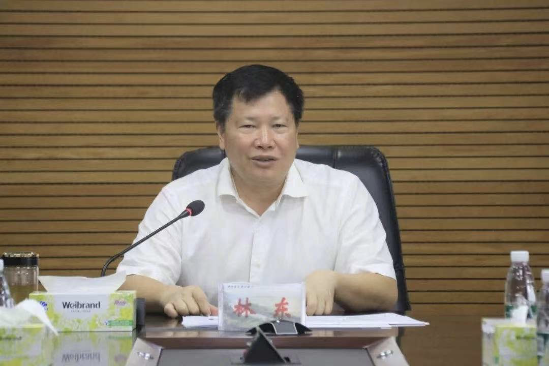 厅原党组书记,厅长林东,原党组成员,副厅长刘保锋涉嫌严重违纪违法,正