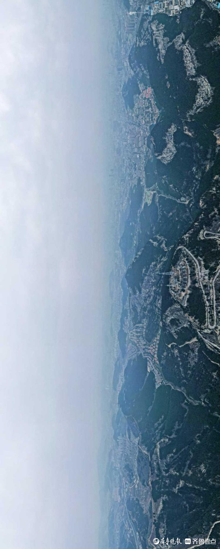 情报站|航拍济南佛慧山，山路蜿蜒深邃，形态万千！