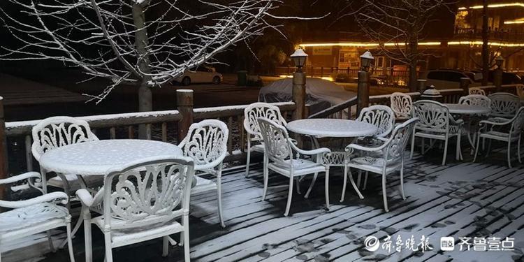 情报站|夜太美，雪下得好认真！济南九如山的雪夜，真醉人！