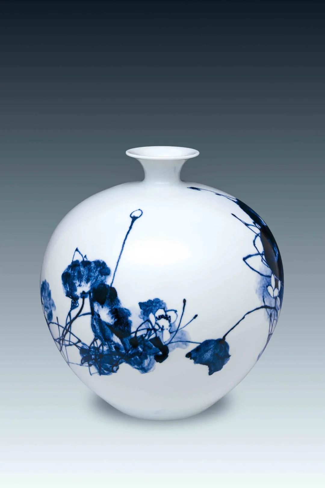 放野自然釉下生辉孙朝晖瓷画赏析