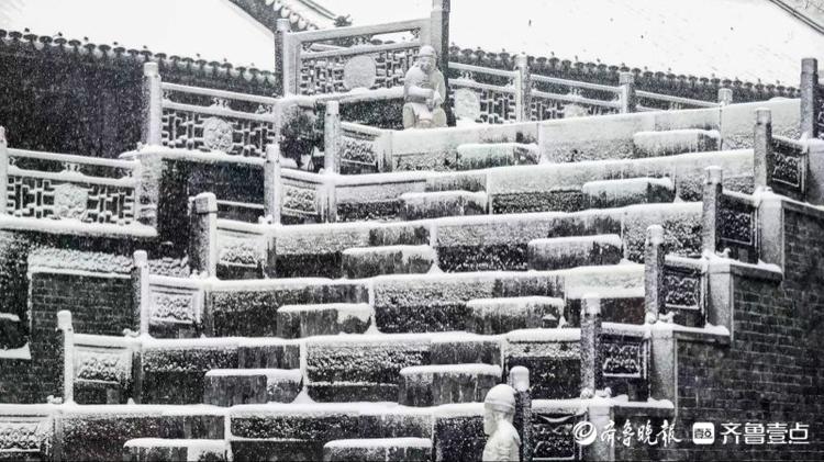 来台儿庄看雪景，感受南北文化八种风格的静美