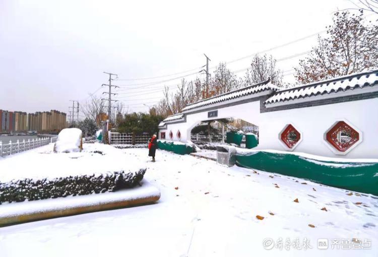 雪后小清河分外娇