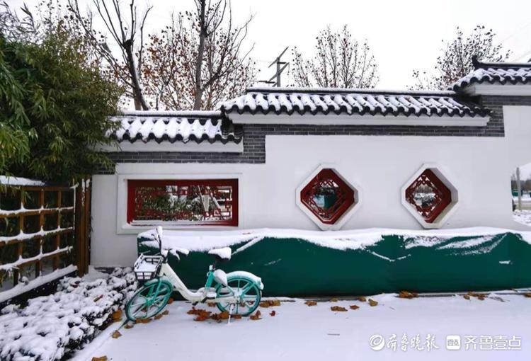 雪后小清河分外娇